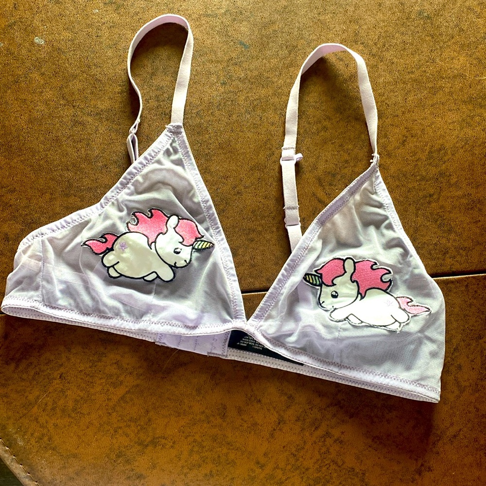 Hot topic sheer bra